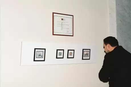 fotografija sa otvorenja izložbe