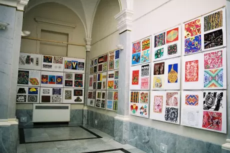 Tradicija i suvremenost - Nove multikulturalne matrice: izložba dječjih likovnih radova - galerija slika - slika 3