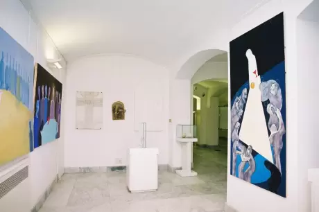 Mile Blažević: Križ je krvava rana između noći i dana - galerija slika - slika 1